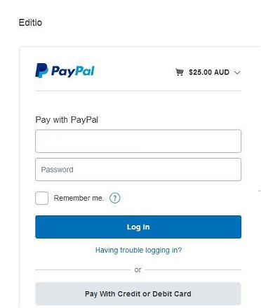 PayPal Payment Page 3