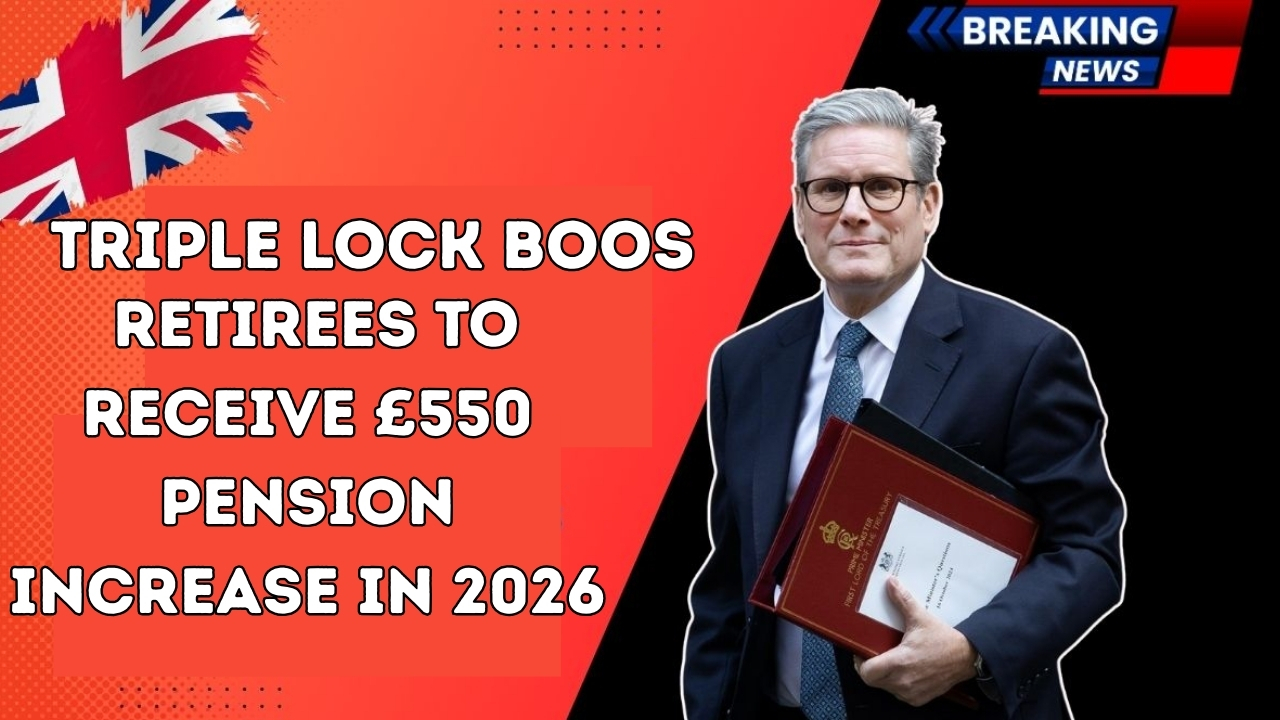Triple Lock Boost– Retirees to Receive £550 Pension Increase in 2026